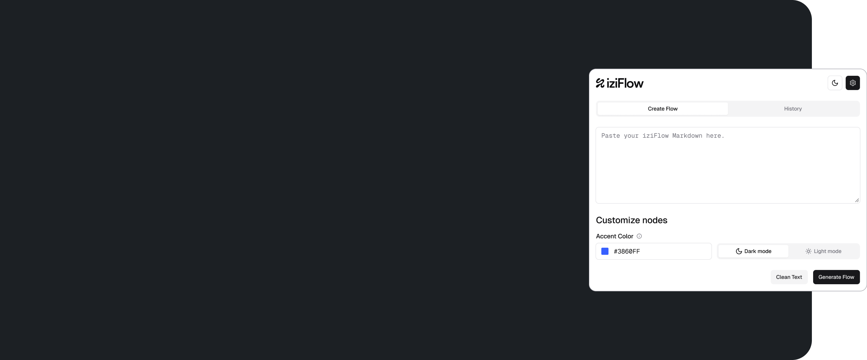 iziflow ui