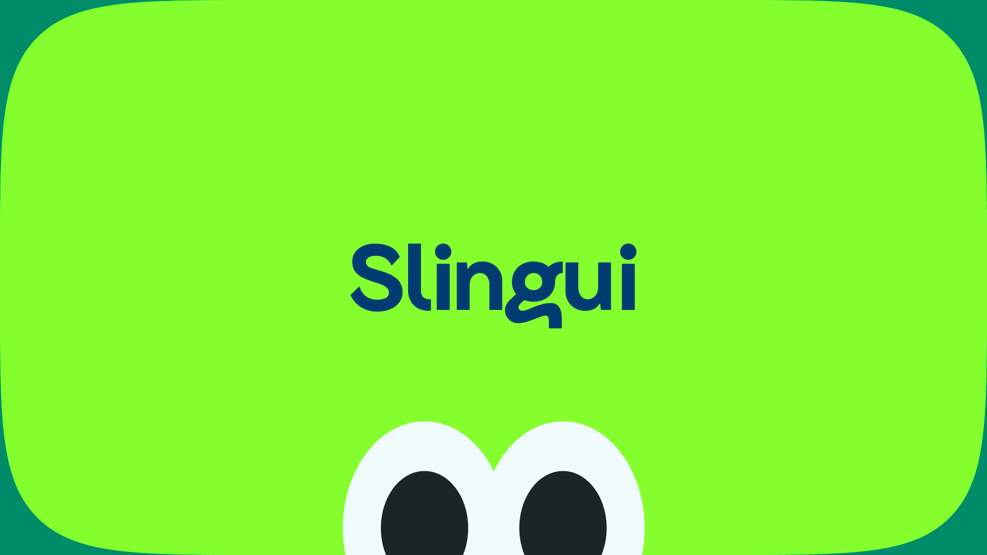 Slingui Project Cover - Redesigned the brand and product interface with a unified visual language that bridges identity and usability